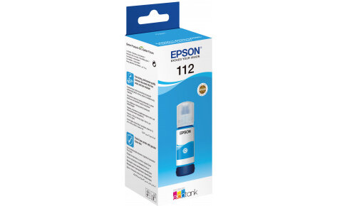Чернила Epson C13T06C24A 112 для L15150/L15160 пигмент ,голубой
