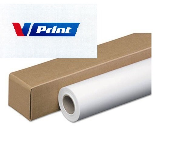 Фотобумага рулонная VPRINT MV128 24*30 Односторонняя Матовая (610мм*30м*50мм) 128 гр