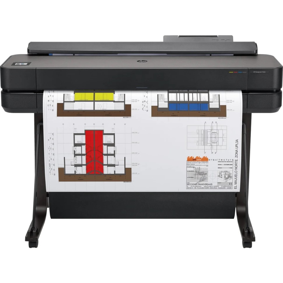 Плоттер HP DesignJet T630  (36"/914 mm/A0) 4 ink color, 2400 x 1200 dpi, 