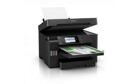 МФУ цветной,струйный фабрика печати Epson L15150 Wi-Fi A3+,25стр/мин.-цвет,32стр/мин чер./бел. C11CH72404, 4-х Цветное МФУ