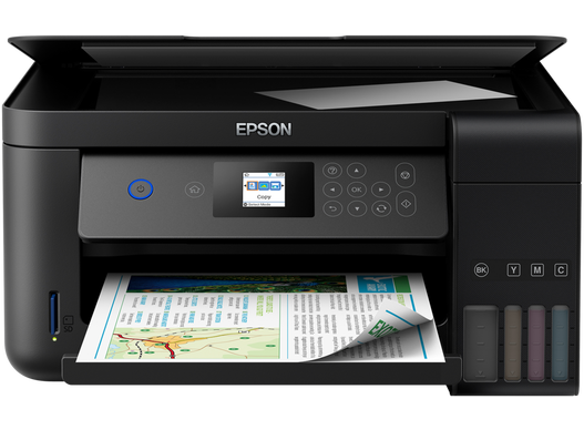 МФУ цветной,струйный Epson L4160 фабрика печати, Wi-Fi, Дуплекс, C11CG23403